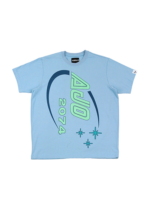 <AJOBYAJO> - AJO 2074 T-Shirt (Sky Blue)