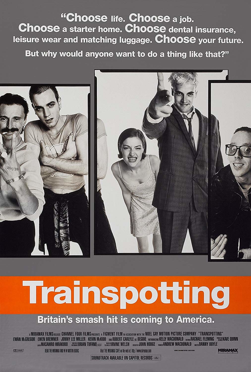 猜火車系列海報 Trainspotting (1996) 62 x 92cm / 28 x 44cm