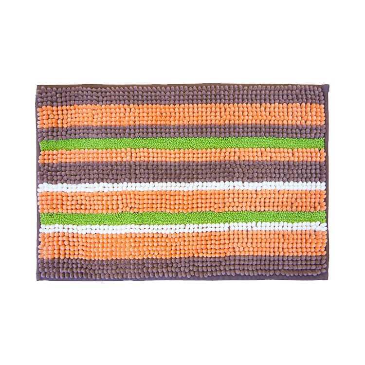 亮彩超吸水踏墊(38x58cm)-咖綠