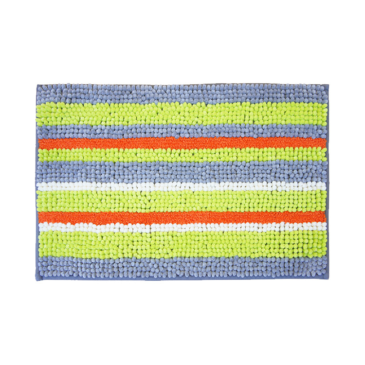 亮彩超吸水踏墊(38x58cm)-灰橘