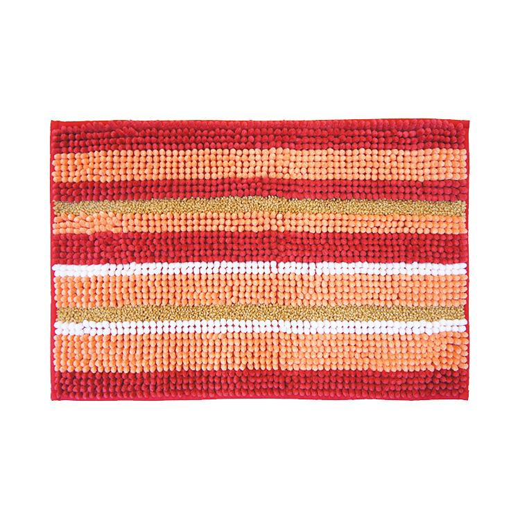 亮彩超吸水踏墊(38x58cm)-紅麥