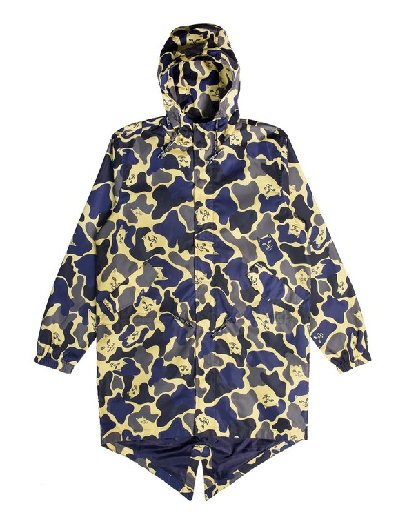 RIPNDIP NERM CAMO FISHTAIL PARKA (TROPIC CAMO) 魚尾大衣