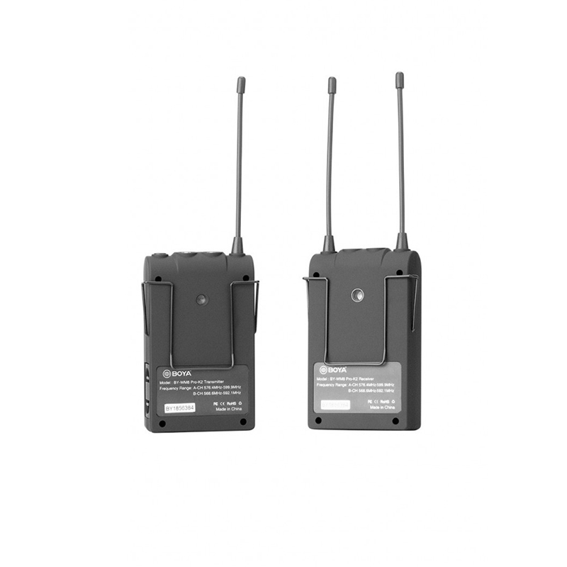 Boya BY-WM8 Pro-k1 (Tx8+rx8) 雙通道無線麥克風(接收＋發射)