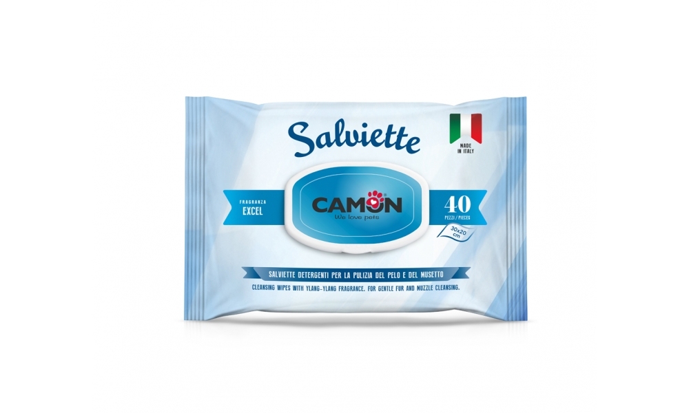 意大利 Camon 蘆薈濕紙巾 40pcs