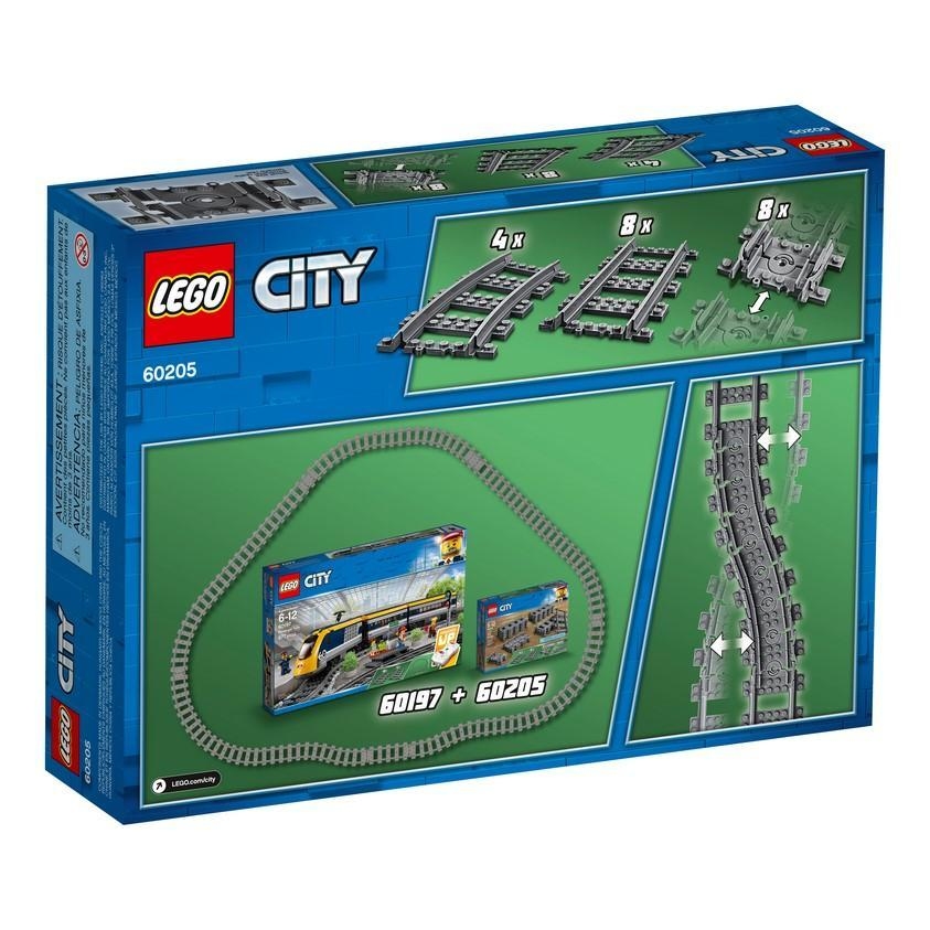 LEGO 60205 Tracks 軌道和彎道 (City)