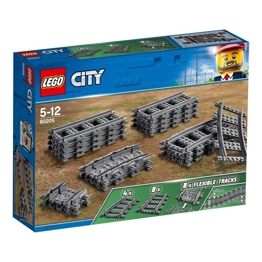LEGO 60205 Tracks 軌道和彎道 (City)