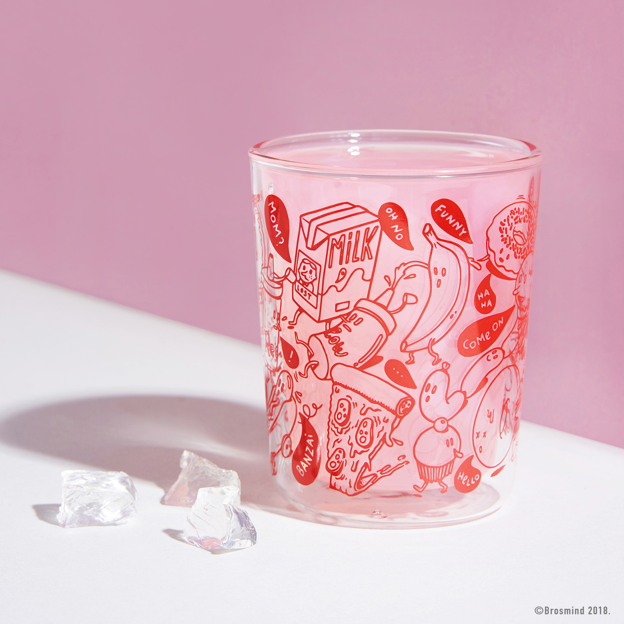 杯子,brosmind,玻璃雙層杯,禮物,設計,cozu,禮贈品,客製化