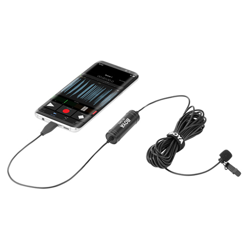 BOYA BY-DM2安卓設備的數位領夾式麥克風