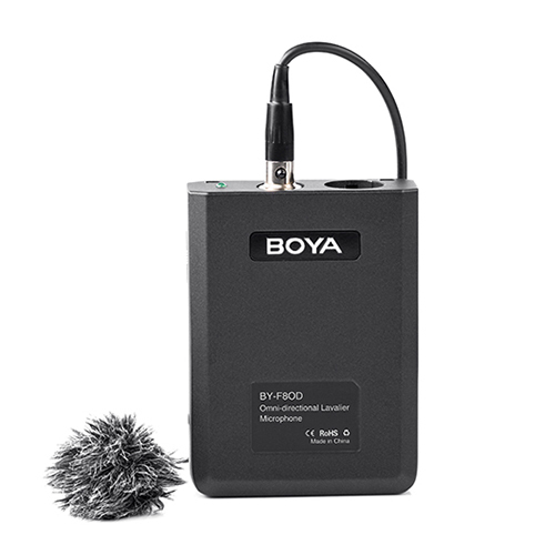 BOYA BY-F8OD全向型專業領夾式視頻/樂器麥克風