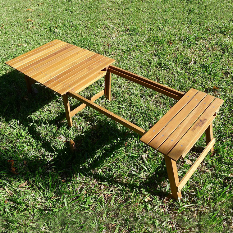 NCST Teak 伸縮式多功能木桌