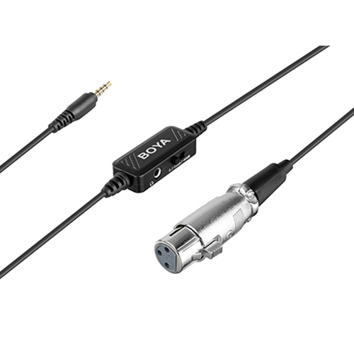 BOYA BY-BCA6麥克風電纜插頭