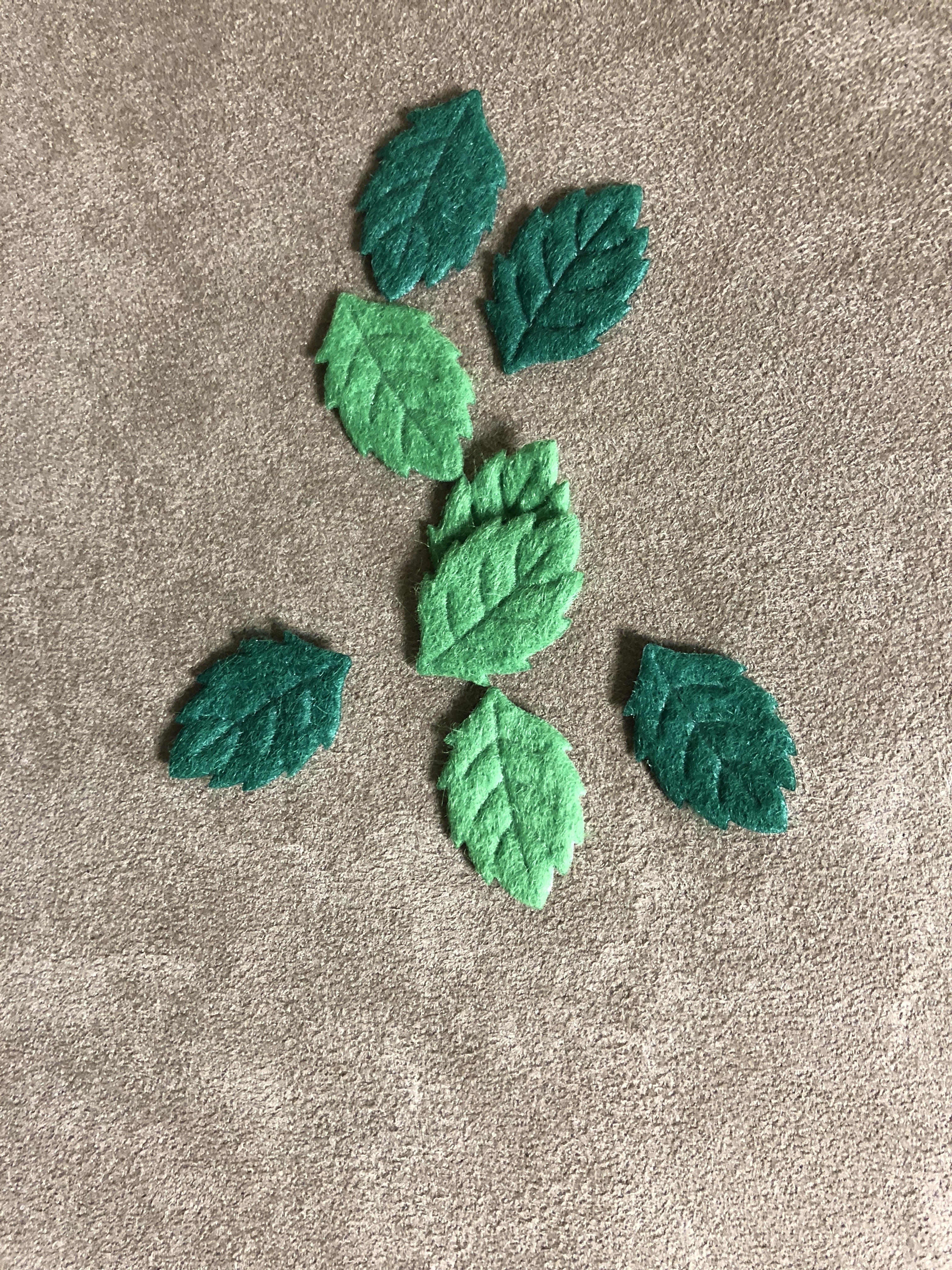 葉片造型 硬質不織布