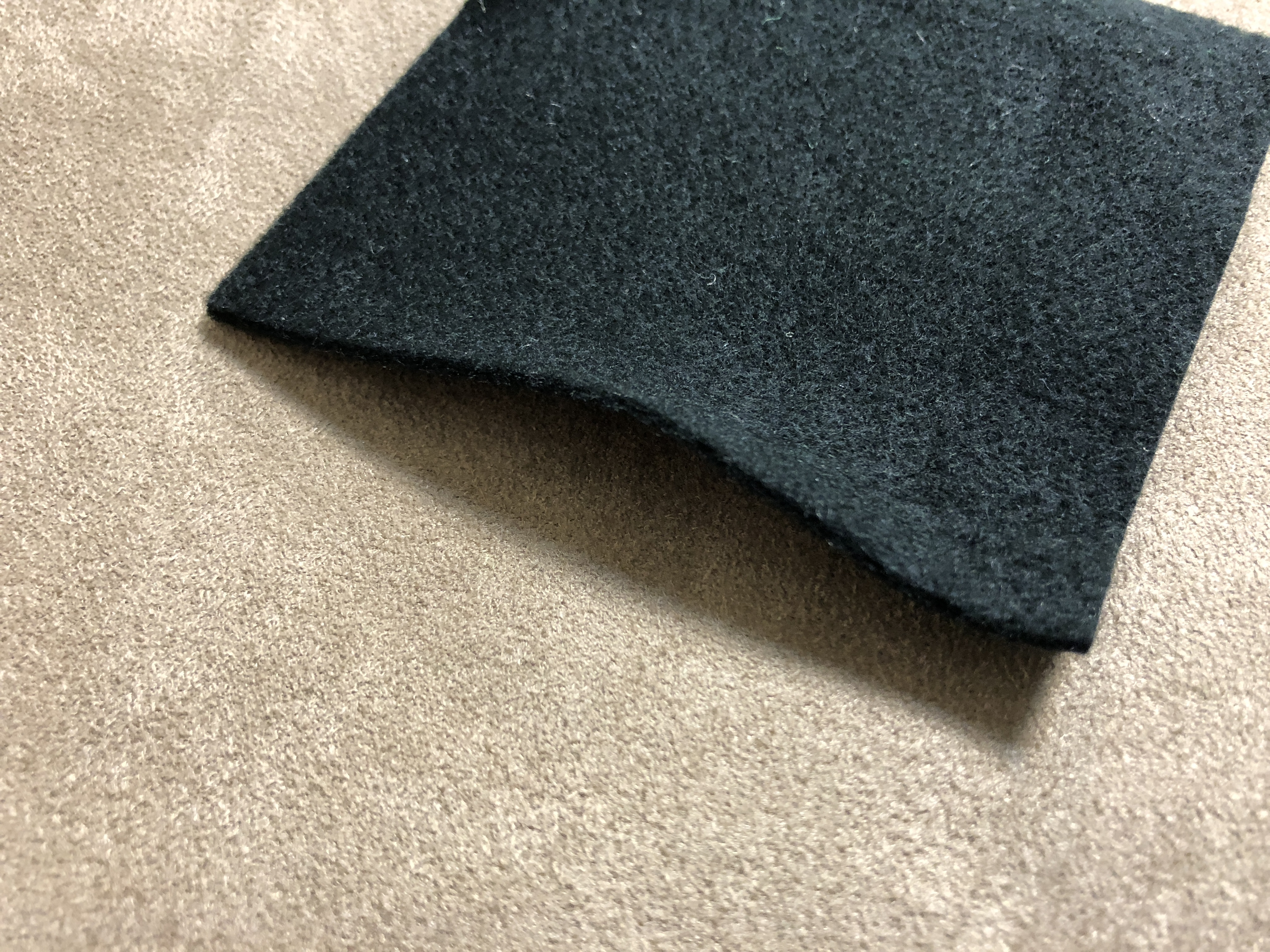 黑色方形 硬質不織布