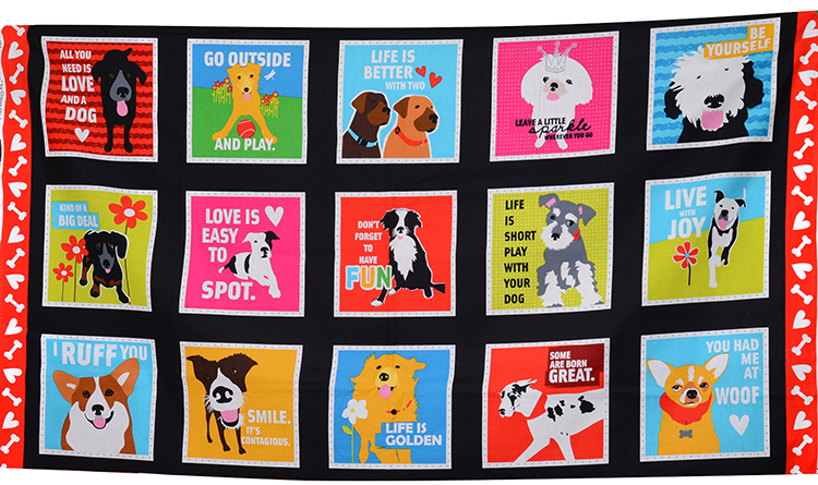 進口棉布R81105-03毛小孩系列【2尺】