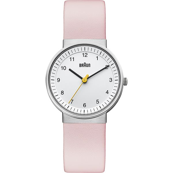 BRAUN百靈-經典女用系列錶款-粉彩錶帶(粉)-BN0031WHLPKL