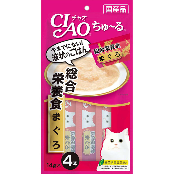 [*任選11件$138*] 日本CIAO 綜合營養吞拿魚貓小食