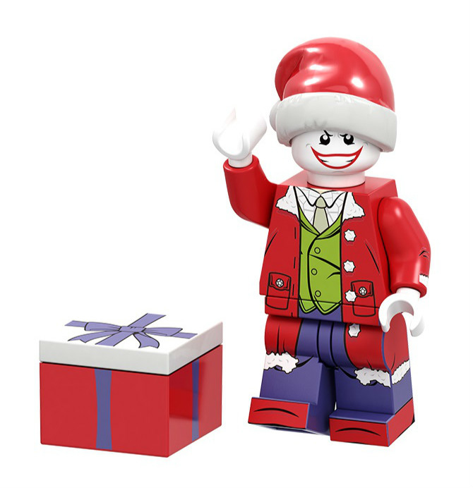 Buy 3 Get 34% Off - 01 Big Bricks Custom Christmas Joker Marvel DC SuperHeroes Minifigures Toy Mini figure Minifigs Fit Lego Blocks P1651
