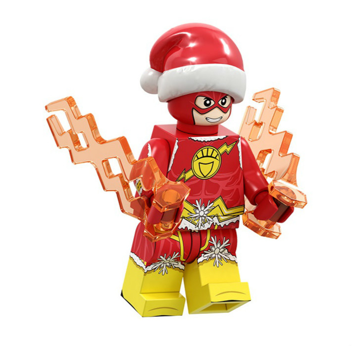 Buy 3 Get 34% Off - 01 Big Bricks Custom Christmas Flash Marvel DC SuperHeroes Minifigures Toy Mini figure Minifigs Fit Lego Blocks P1650