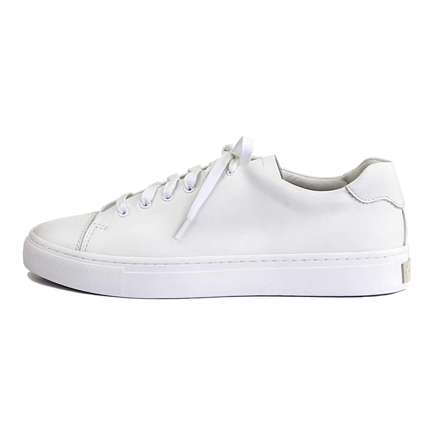 Leather Sneaker W1072 White