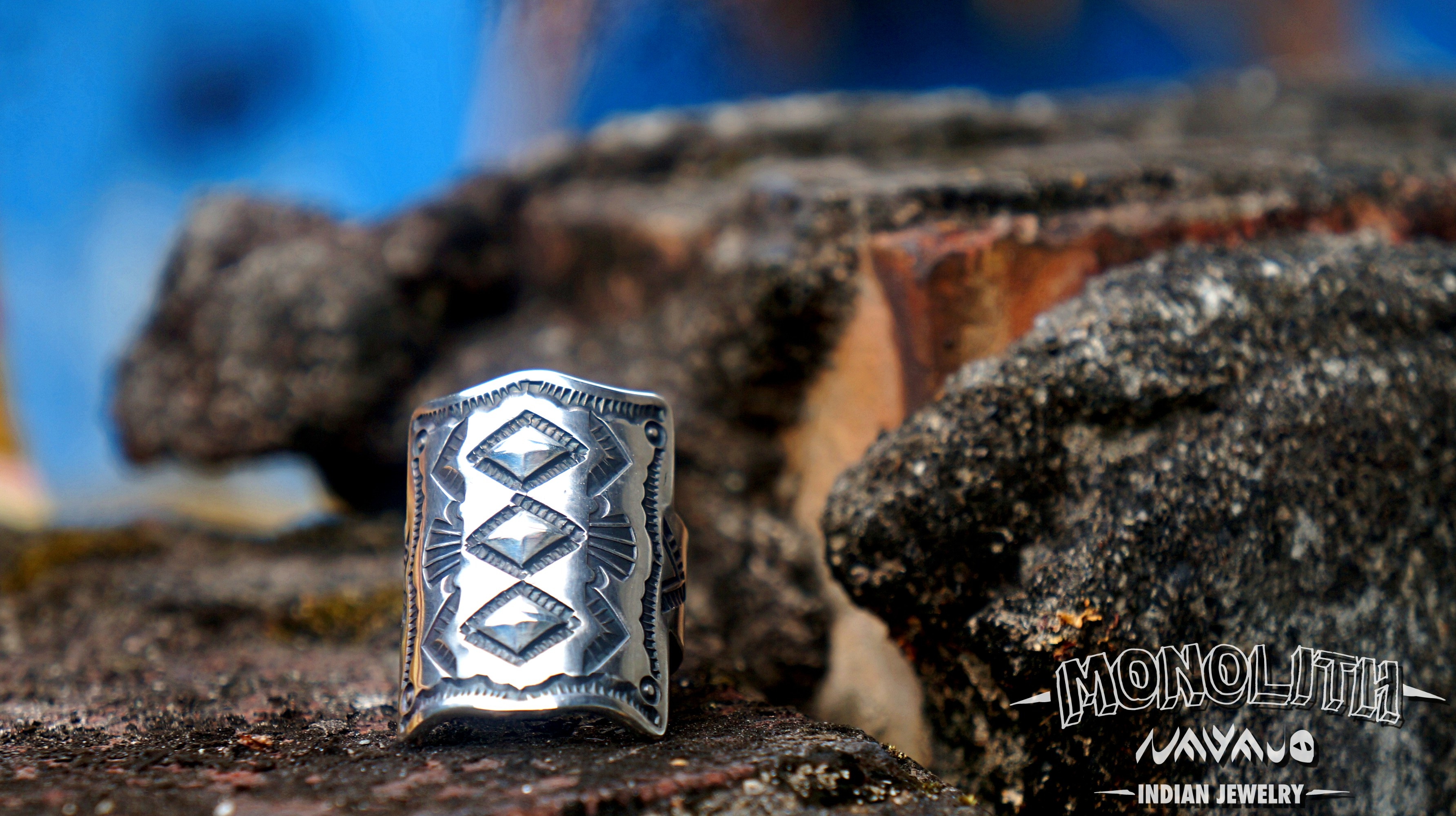 寬版舊化打印【戒指】