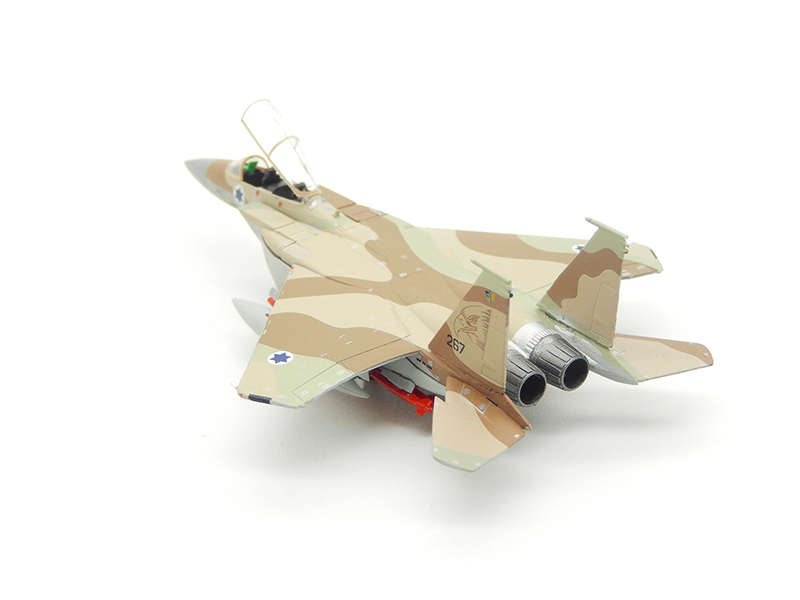 Hogan M-Series 1/200 以色列空軍 F-15I 機號267 錘子中隊 艙罩開啟