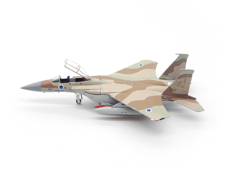Hogan M-Series 1/200 以色列空軍 F-15I 機號267 錘子中隊 艙罩開啟