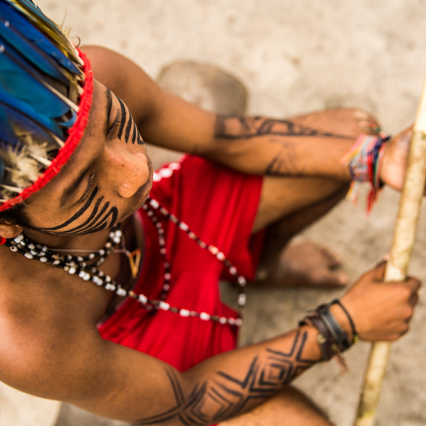 南美洲原住民族暫時刺青