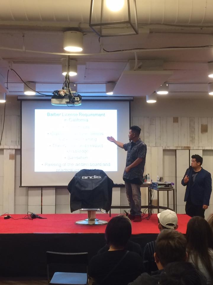 概亞形象美髮教育整合行銷 x Andis Taiwan 男士理髮教學課程