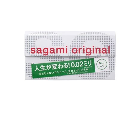 Sagami 相模原創 0.02 (第二代) 12 片裝 PU 安全套