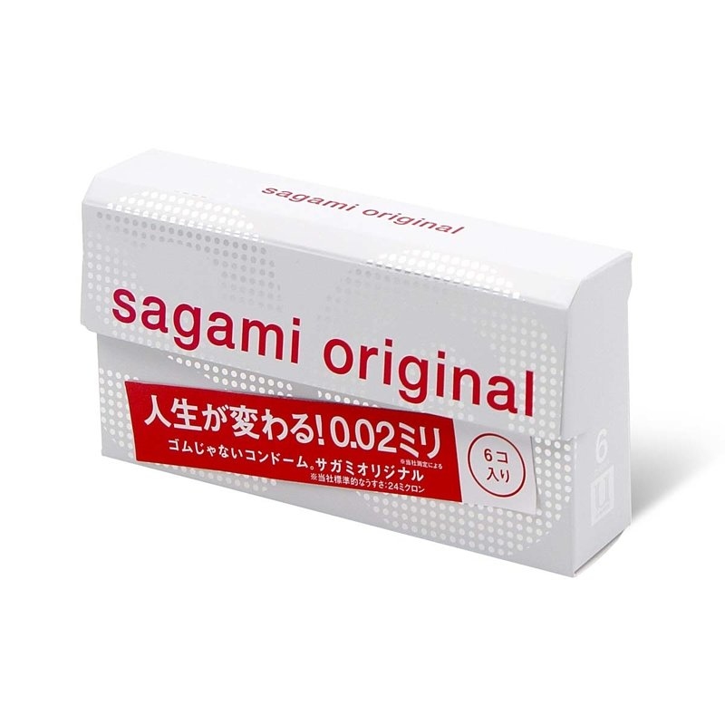 Sagami 相模原創 0.02 (第二代) 6 片裝 PU 安全套