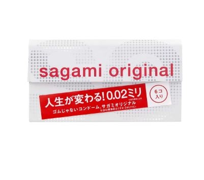 Sagami 相模原創 0.02 (第二代) 6 片裝 PU 安全套