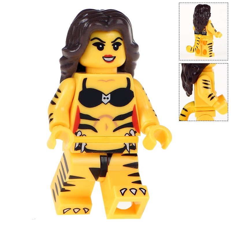Tigra Custom Marvel DC Super Heroes Minifigs Minifigures Fit Lego WM433