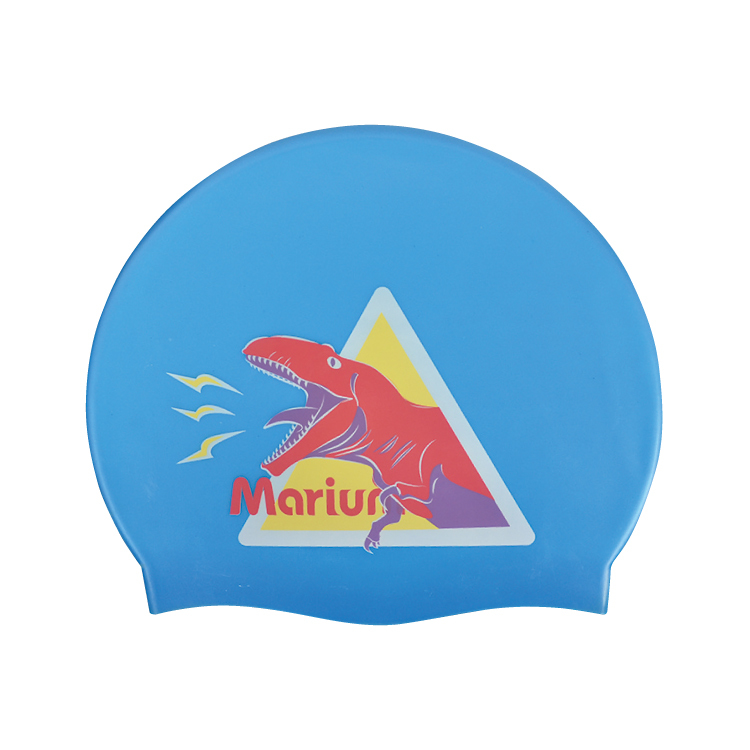 Marium 大人矽膠泳帽(恐龍時代) - 3色 MAR-8621
