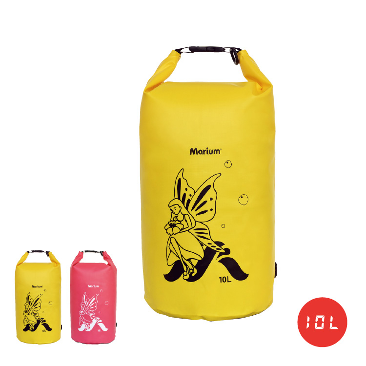 Marium 10L 圓筒防水袋 (花仙子) - 黃色 MAR-8735
