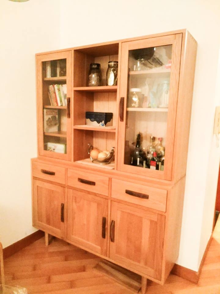 美國全實木-訂造白橡木儲物櫃