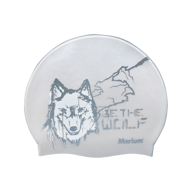 Marium 大人矽膠泳帽(野狼傳說) - 4色 MAR-8624