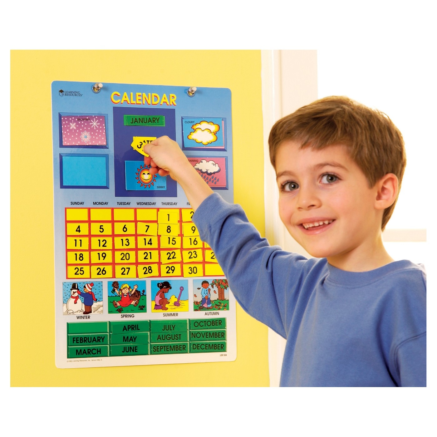 Learning Resources Magnetic Learning Calendar