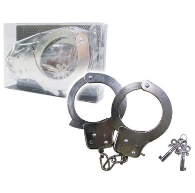 AONE鍍鎳手銬-重量款