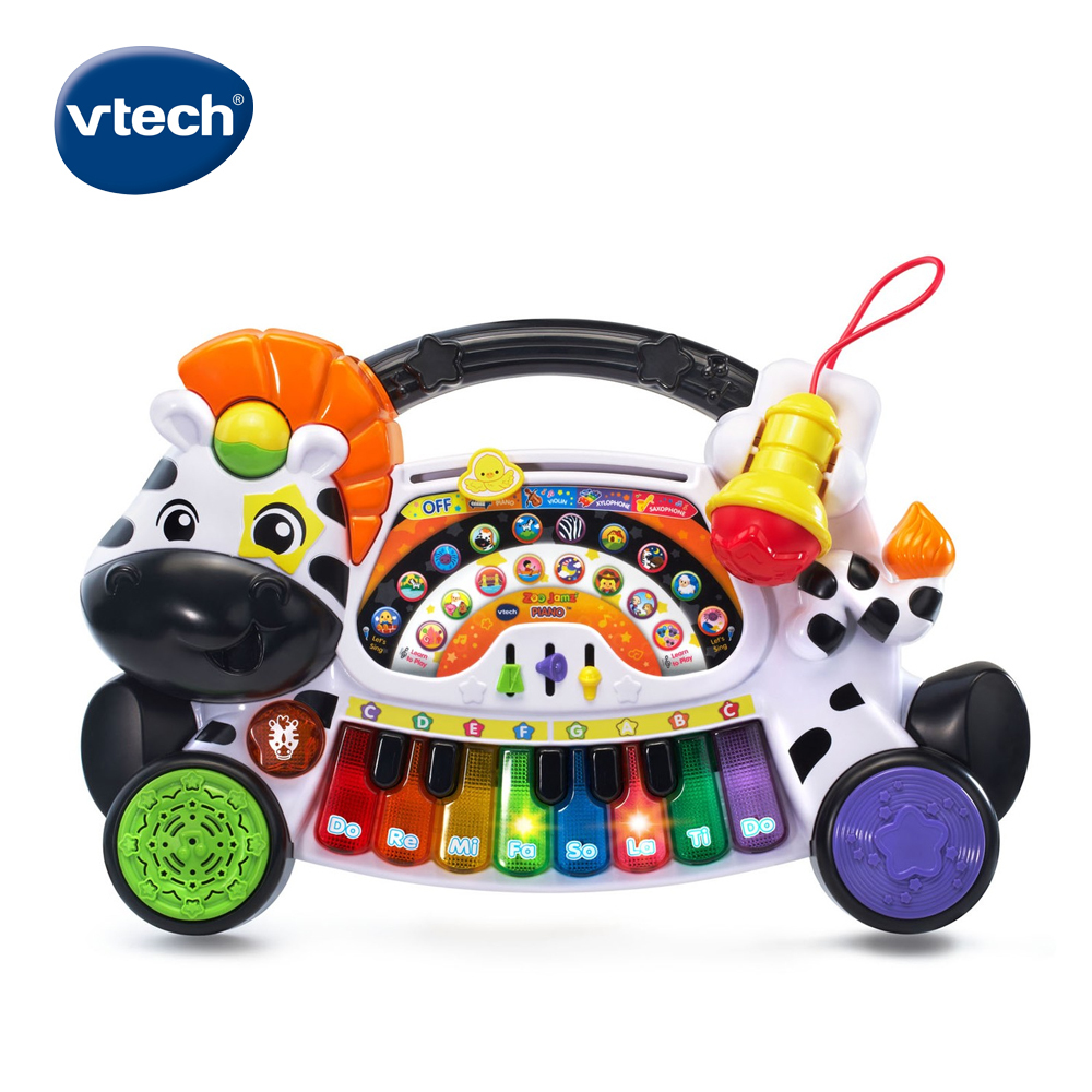 Vtech 多功能搖滾斑馬DJ鋼琴