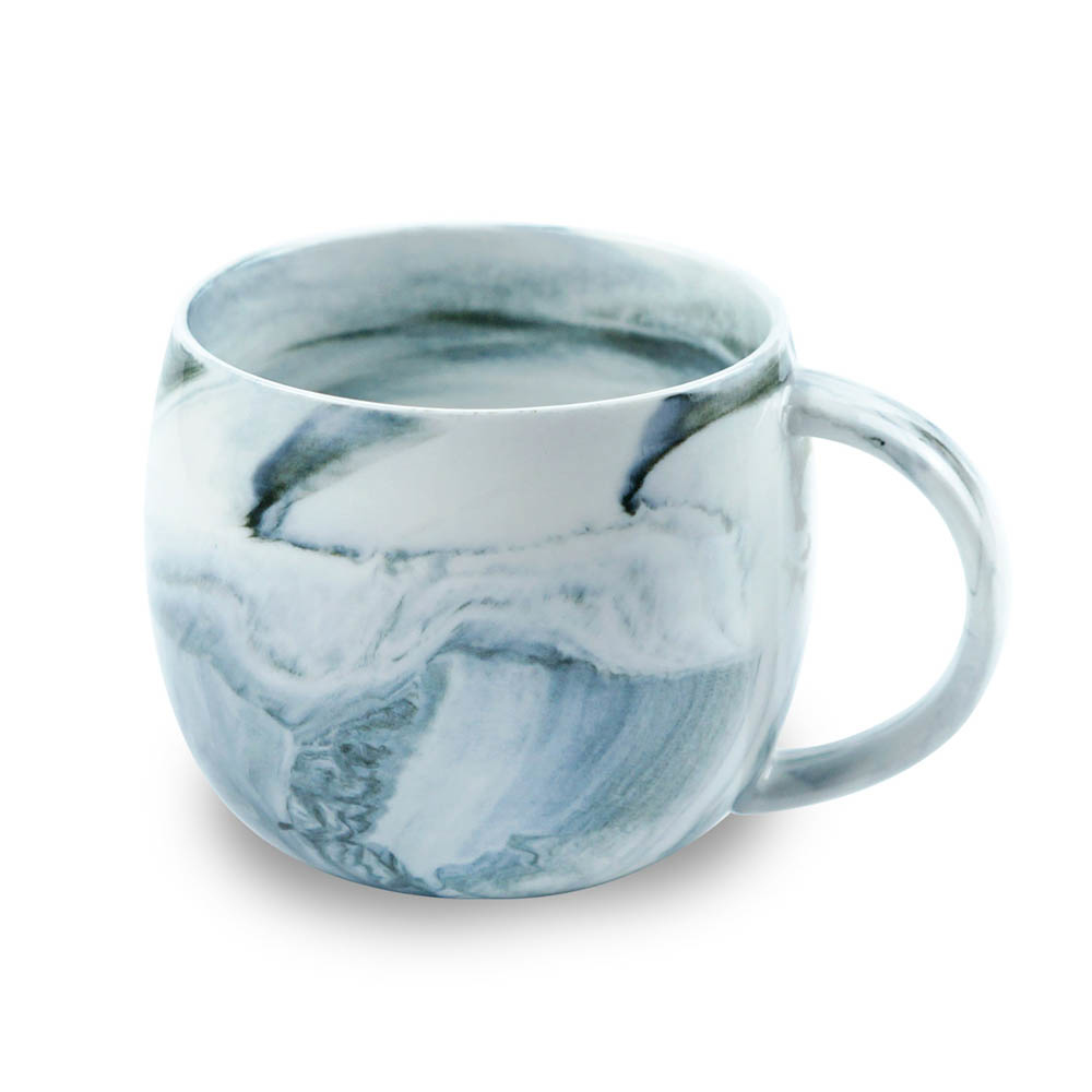 山脈悠悠大理石紋馬克杯