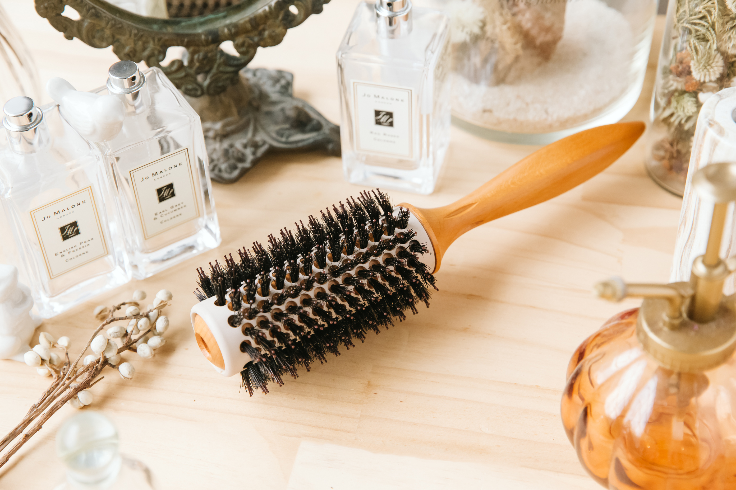 【小原木梳】頂級陶瓷空氣造型梳 -沙龍等級