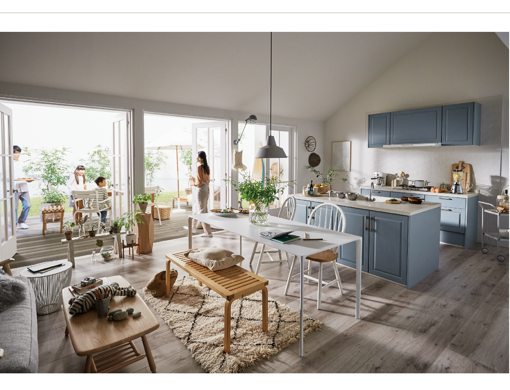 LIXIL,SUNWAVE廚具,生活廚具,中島型廚房,半島型廚房