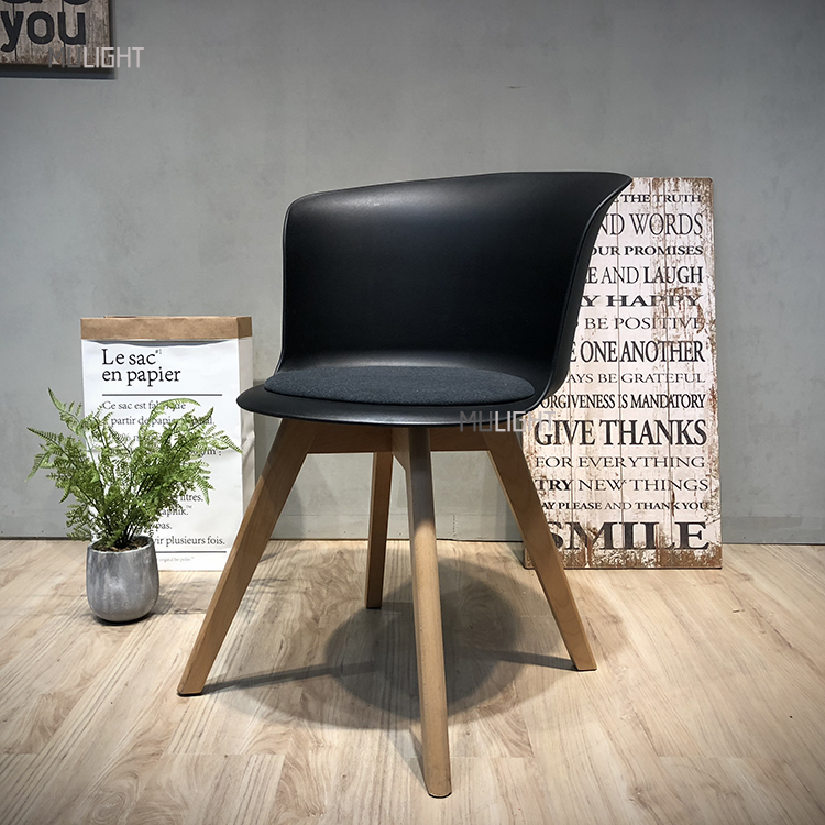 限時優惠-北歐弧形包覆造型椅(僅此一張)