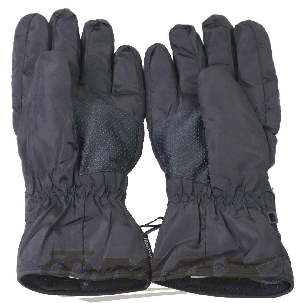 OMAX帥氣防寒防潑水機車手套-男用-黑色 獨家破盤 OMAX歐妹思購物網