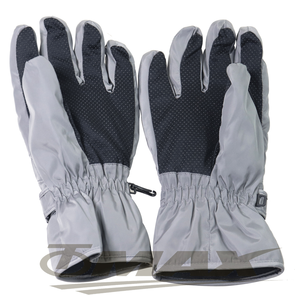 OMAX帥氣防寒防潑水機車手套-男用-灰色 獨家破盤 OMAX歐妹思購物網