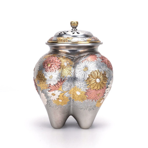 【喜泉堂-青鳳】菊華 銀香爐