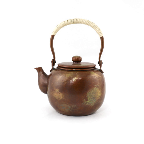 【島倉堂】棗型 配合金銅壺 0.9L