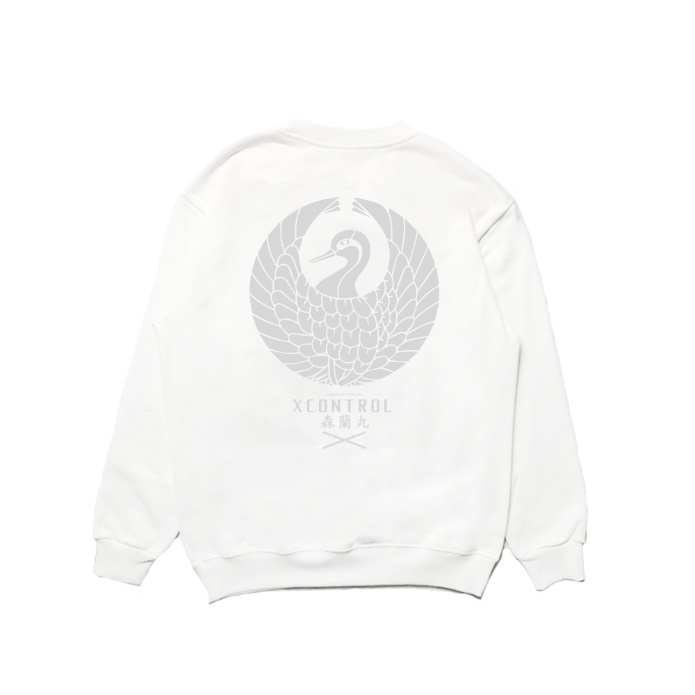 XCTRL 森蘭丸大學T-白(燙銀)