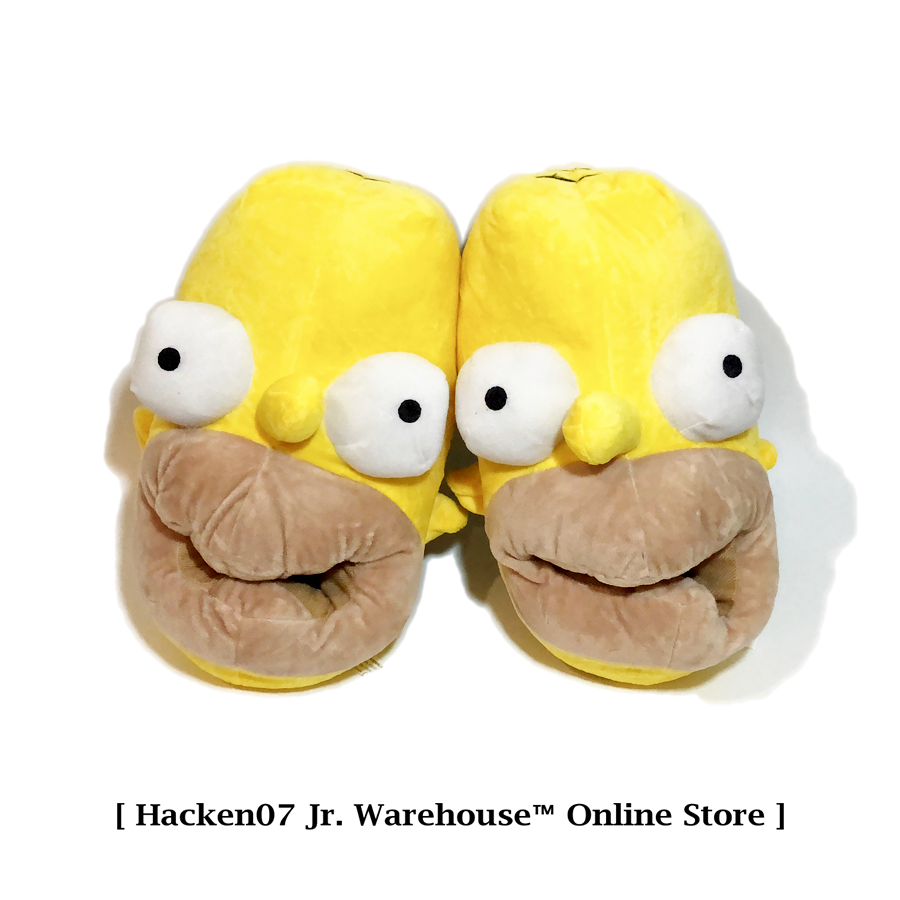 The Simpsons 辛普森家庭 Plush Slipper 荷馬款絨布室內拖鞋 28cm