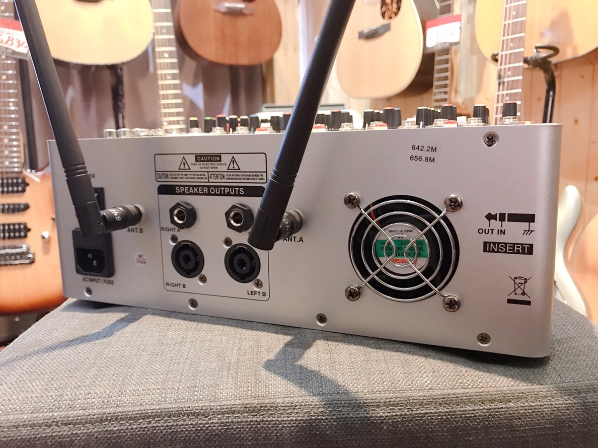 HD Audio D7PW 主動式混音器組合 450瓦 附 UHF 無線麥克風 街頭藝人